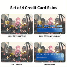 Load image into Gallery viewer, Hitori Gotou Credit Card Skins (4-in-1 Pack)