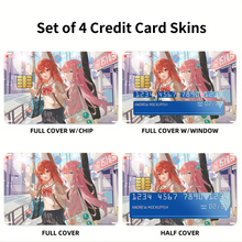 Load image into Gallery viewer, Hitori Gotou & Ikuyo Kita Credit Card Skins (4-in-1 Pack)