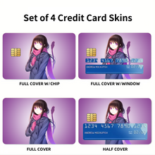 Load image into Gallery viewer, Hiyori Credit Card Skins (4-in-1 Pack)