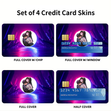 Load image into Gallery viewer, Hotarou x Chitanda Credit Card Skins (4-in-1 Pack)
