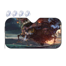 Load image into Gallery viewer, Howl's Moving Castle Car Sunshade