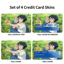 Load image into Gallery viewer, Howl's Moving Castle Credit Card Skins (4-in-1 Pack)