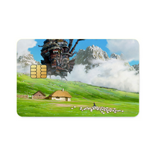 Load image into Gallery viewer, Howl's Moving Castle Credit Card Skins (4-in-1 Pack)
