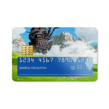 Load image into Gallery viewer, Howl's Moving Castle Credit Card Skins (4-in-1 Pack)