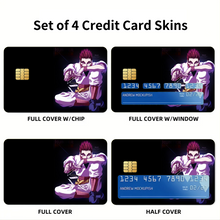 Load image into Gallery viewer, Hunter x Hunter Credit Card Skins (4-in-1 Pack)