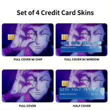 Load image into Gallery viewer, Hunter x Hunter Credit Card Skins (4-in-1 Pack)