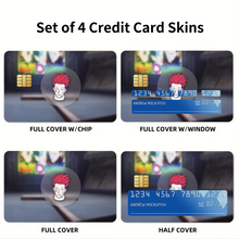 Load image into Gallery viewer, Hunter x Hunter Credit Card Skins (4-in-1 Pack)