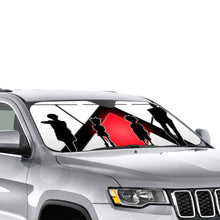 Load image into Gallery viewer, Hunter x Hunter Ending Background White Car Sunshade