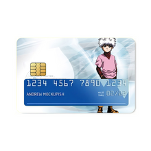 Load image into Gallery viewer, Hunter x Hunter Killua Zoldyck Credit Card Skins (4-in-1 Pack)