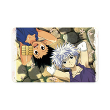Load image into Gallery viewer, Hunter x Hunter Killua Zoldyck, Gon Freecss Credit Card Skins (4-in-1 Pack)