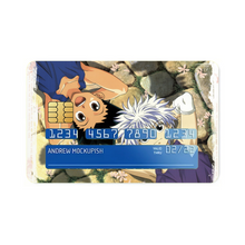Load image into Gallery viewer, Hunter x Hunter Killua Zoldyck, Gon Freecss Credit Card Skins (4-in-1 Pack)