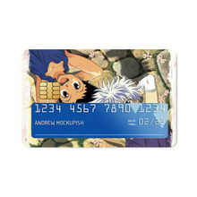 Load image into Gallery viewer, Hunter x Hunter Killua Zoldyck, Gon Freecss Credit Card Skins (4-in-1 Pack)