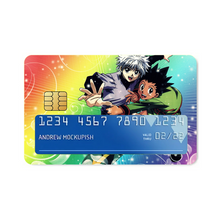 Load image into Gallery viewer, Hunter x Hunter Killua Zoldyck, Gon Freecss Credit Card Skins (4-in-1 Pack)