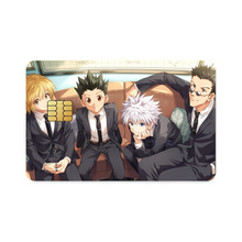 Load image into Gallery viewer, Hunter x Hunter Killua Zoldyck, Kurapika, Gon Freecss Credit Card Skins (4-in-1 Pack)