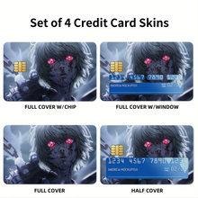 Load image into Gallery viewer, Hunter x Hunter Kurapika Credit Card Skins (4-in-1 Pack)
