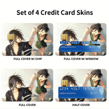 Load image into Gallery viewer, Hyakkimaru and Dororo Credit Card Skins (4-in-1 Pack)