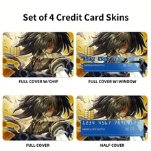 Load image into Gallery viewer, Hyakkimaru Credit Card Skins (4-in-1 Pack)