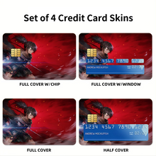 Load image into Gallery viewer, Hyakkimaru Credit Card Skins (4-in-1 Pack)