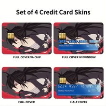 Load image into Gallery viewer, Hyakkimaru Credit Card Skins (4-in-1 Pack)
