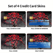 Load image into Gallery viewer, Hyakkimaru Credit Card Skins (4-in-1 Pack)