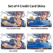 Load image into Gallery viewer, Hyakkimaru Credit Card Skins (4-in-1 Pack)