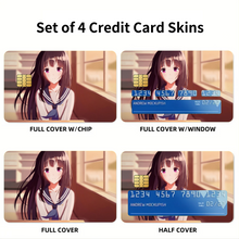 Load image into Gallery viewer, Hyouka Eru Chitanda Credit Card Skins (4-in-1 Pack)