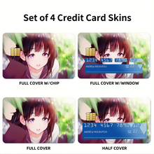 Load image into Gallery viewer, Hyouka Eru Chitanda Credit Card Skins (4-in-1 Pack)