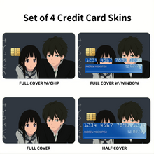 Load image into Gallery viewer, Hyouka Eru Chitanda Credit Card Skins (4-in-1 Pack)
