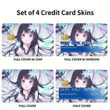 Load image into Gallery viewer, Hyouka Eru Chitanda Credit Card Skins (4-in-1 Pack)