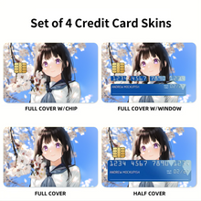 Load image into Gallery viewer, Hyouka Eru Chitanda Credit Card Skins (4-in-1 Pack)