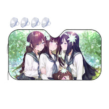 Load image into Gallery viewer, Hyouka Eru Chitanda, Mayaka Ibara, Fuyumi Irisu, Kaho Juumonji Car Sunshade