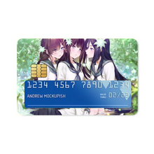 Load image into Gallery viewer, Hyouka Eru Chitanda, Mayaka Ibara, Fuyumi Irisu, Kaho Juumonji Credit Card Skins (4-in-1 Pack)