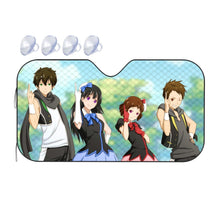Load image into Gallery viewer, Hyouka Eru Chitanda, Satoshi Fukube, Mayaka Ibara Car Sunshade