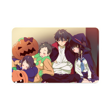 Load image into Gallery viewer, Hyouka Eru Chitanda, Satoshi Fukube, Mayaka Ibara Credit Card Skins (4-in-1 Pack)