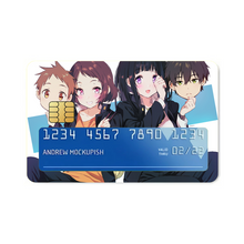 Load image into Gallery viewer, Hyouka Eru Chitanda, Satoshi Fukube, Mayaka Ibara Credit Card Skins (4-in-1 Pack)