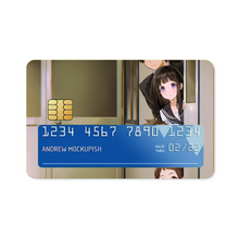 Load image into Gallery viewer, Hyouka Eru Chitanda, Satoshi Fukube, Mayaka Ibara Credit Card Skins (4-in-1 Pack)