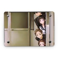 Load image into Gallery viewer, Hyouka Eru Chitanda, Satoshi Fukube, Mayaka Ibara  Macbook Skin