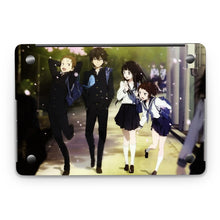 Load image into Gallery viewer, Hyouka Eru Chitanda, Satoshi Fukube, Mayaka Ibara  Macbook Skin