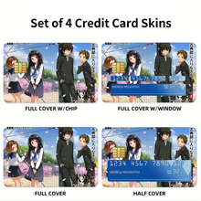 Load image into Gallery viewer, Hyuoka main members Credit Card Skins (4-in-1 Pack)