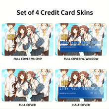 Load image into Gallery viewer, Hyuoka main members Credit Card Skins (4-in-1 Pack)