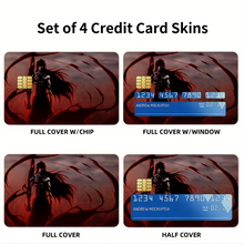 Load image into Gallery viewer, Ichigo Kurosaki (Bleach) Credit Card Skins (4-in-1 Pack)