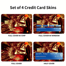 Load image into Gallery viewer, Ichigo Kurosaki (Bleach) Credit Card Skins (4-in-1 Pack)
