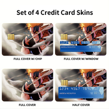 Load image into Gallery viewer, Ichigo Kurosaki (Bleach) Credit Card Skins (4-in-1 Pack)