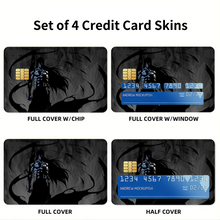 Load image into Gallery viewer, Ichigo Kurosaki Final Getsuga Tenshou Credit Card Skins (4-in-1 Pack)