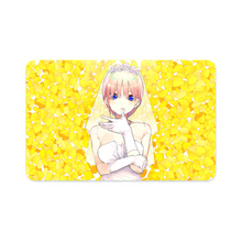 Load image into Gallery viewer, Ichika Nakano Credit Card Skins (4-in-1 Pack)