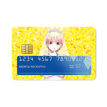 Load image into Gallery viewer, Ichika Nakano Credit Card Skins (4-in-1 Pack)