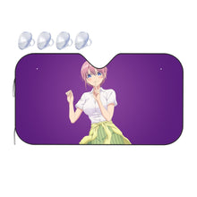 Load image into Gallery viewer, Ichika Nakano from 5-Toubun no Hanayome Car Sunshade