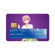 Load image into Gallery viewer, Ichika Nakano from 5-Toubun no Hanayome Credit Card Skins (4-in-1 Pack)