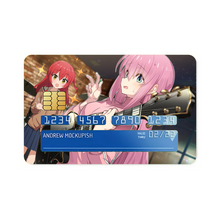 Load image into Gallery viewer, Ikuyo Kita & Hitori Gotou Credit Card Skins (4-in-1 Pack)