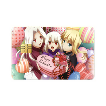 Load image into Gallery viewer, Illyasviel Von Einzbern, Saber (Fate Series) 8k Credit Card Skins (4-in-1 Pack)